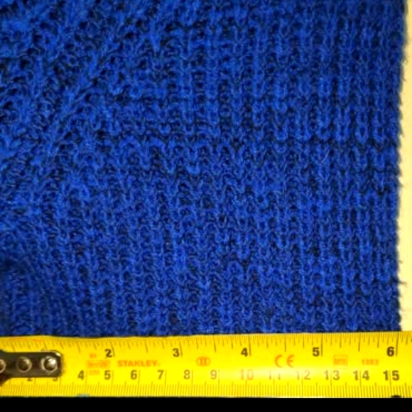 Womens Blue Ricki's Long Sleeve Sweater XXL - Picture 7 of 7